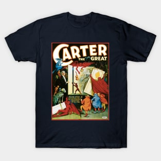 Vintage Magic Poster Art, Carter the Great T-Shirt